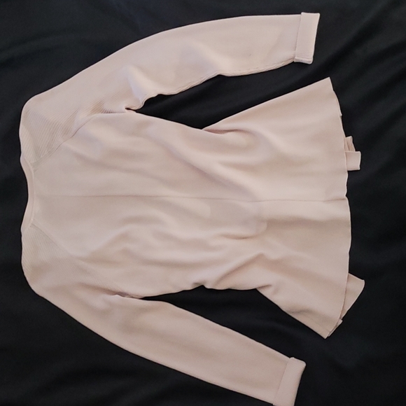 Preston & York Soft Pink Tie-Waist Cardigan - Picture 9 of 9